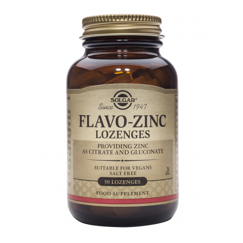 FLAVO-ZINC 23 mg от Solgar - 50 lozengs